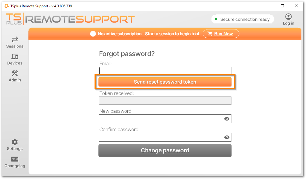 Register menu